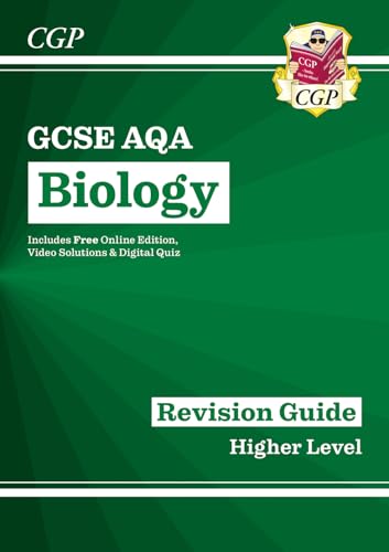 GCSE Biology AQA Revision Guide - Higher includes Online Edition, Videos & Quizzes (CGP AQA GCSE Biology) von Coordination Group Publications Ltd (CGP)